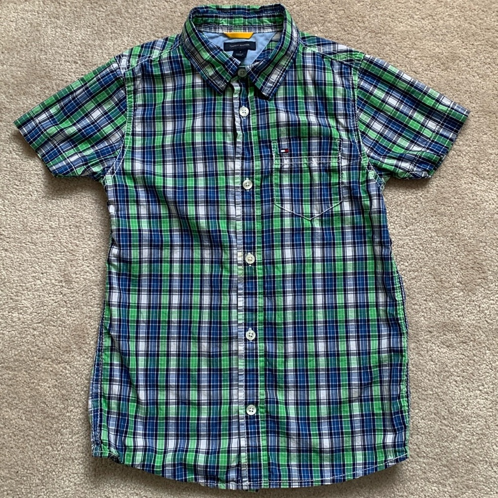 Tommy Hilfiger boy button shirt